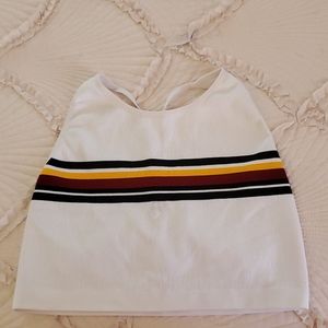 Colsie Stripped Crop Tops (2 pieces)